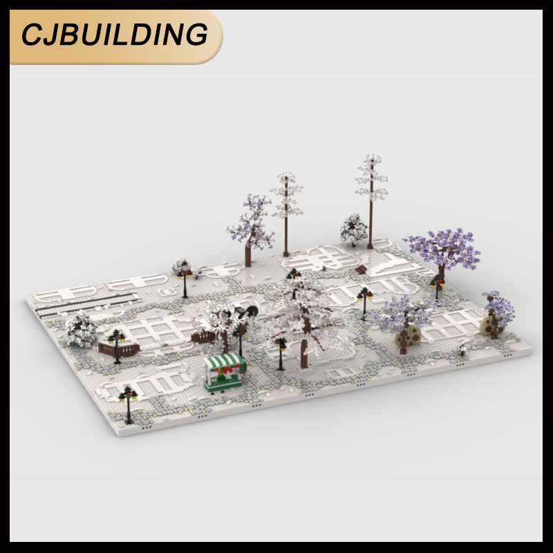 قاعدة عرض القرية الشتوية للمجم - مراجعة Lego Set Creator وسعره