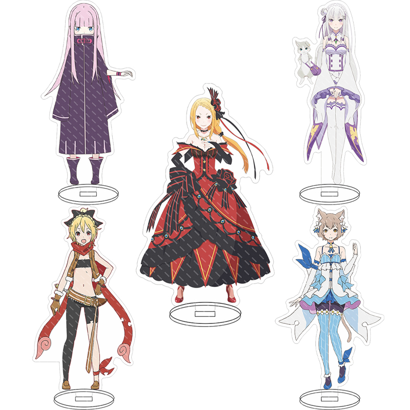 16 سم أنمي Re:Zero−Starting Li - مراجعة Figma Stand Set وسعره